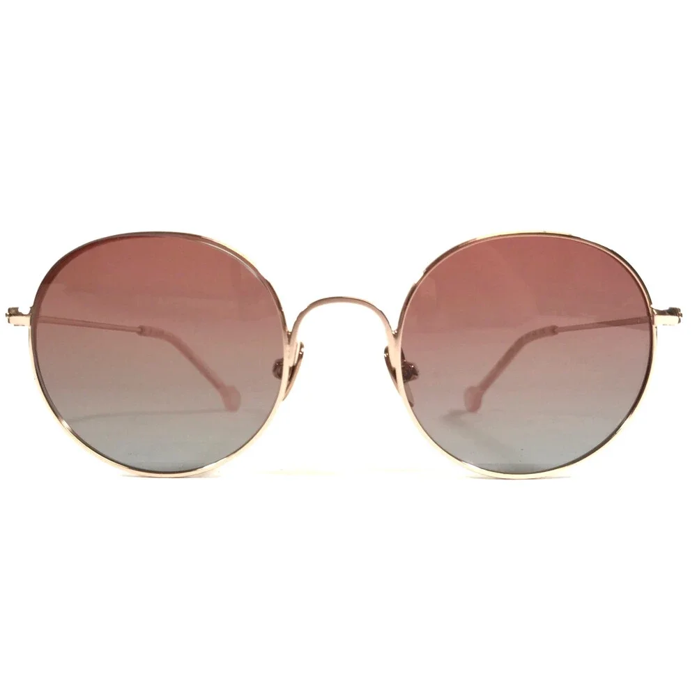 Nathalie Blanc Sunglasses ULYSSE 246 Rose Gold Frames with Pink Gradient Lenses